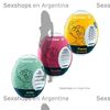 Set de 3 Huevos Masturbadores Texturizados (Riffle, Bubble, Fierce)